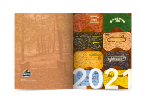 Magazine Design by Thai Nguyen for Camp Wyldewood | Design: #25482259