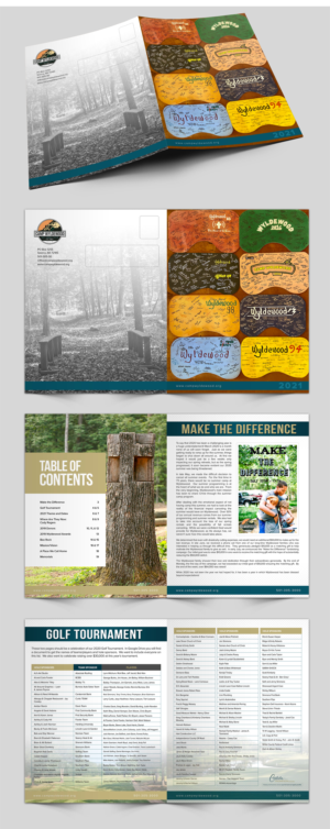 Magazine Design by SAI DESIGNS for Camp Wyldewood | Design: #25470017