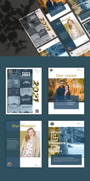 Magazine Design by Samahir Sharif for Camp Wyldewood | Design: #25452570
