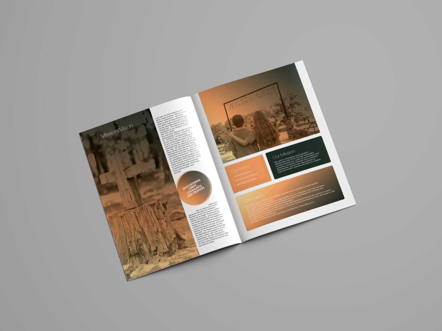 Magazine Design by banedsgn for Camp Wyldewood | Design #25458372