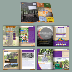 Camp Wyldewood 2021 Magazine Design | Design de Revue par paulkanjosh