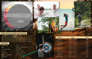 Magazine Design by Skybluedesignstudio for Camp Wyldewood | Design: #25466752