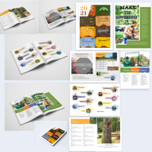 Camp Wyldewood 2021 Magazine Design | Design de Revue par Finley Johnson