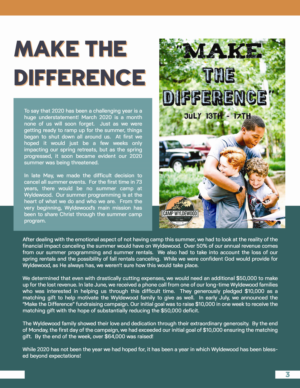 Magazine Design by agdcmc for Camp Wyldewood | Design: #25454499