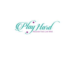Play Hard Recover Fast Live Well | Logo Design by Juli creation