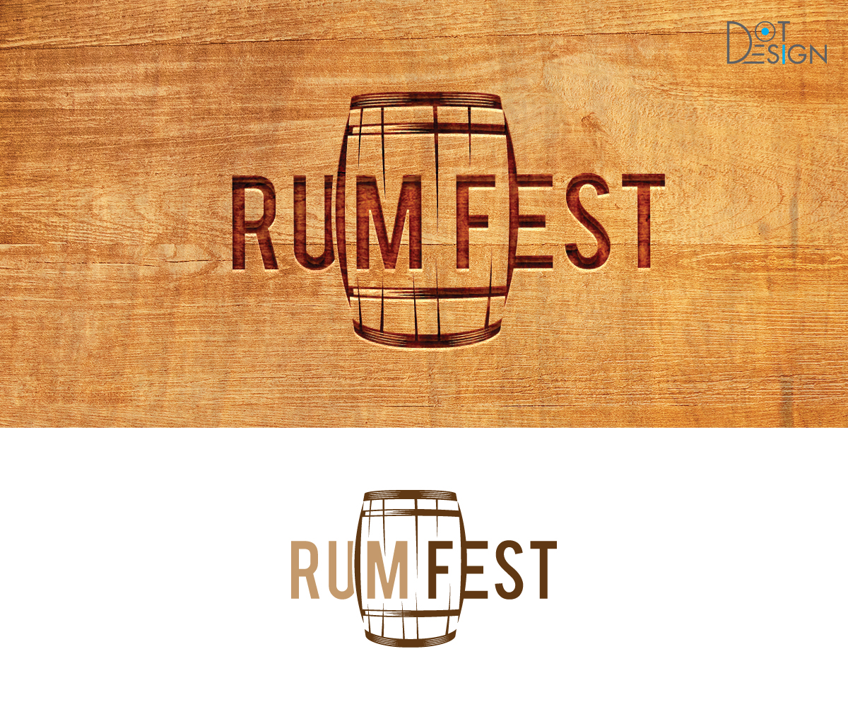 Logo Design by Dot Design 3 for Rum Central | Design #25445298