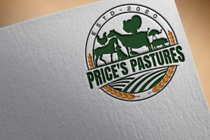 Price's Pastures | Diseño de Logo por Rosalia....