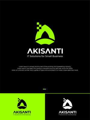 Logo Design by Hakim Febrian for Akisanti | Design #25486321