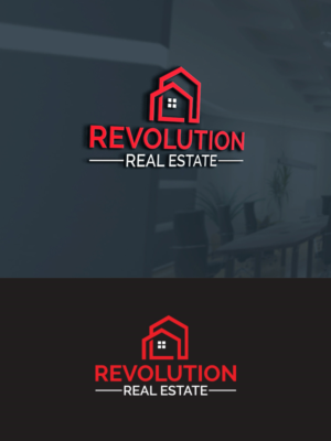 Revolution Real Estate or Radiant Real Estate. | Logo Design by Linda Designs