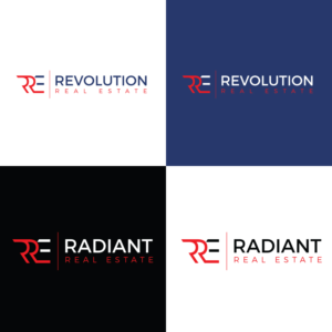 Revolution Real Estate or Radiant Real Estate. | Logo Design by Rii