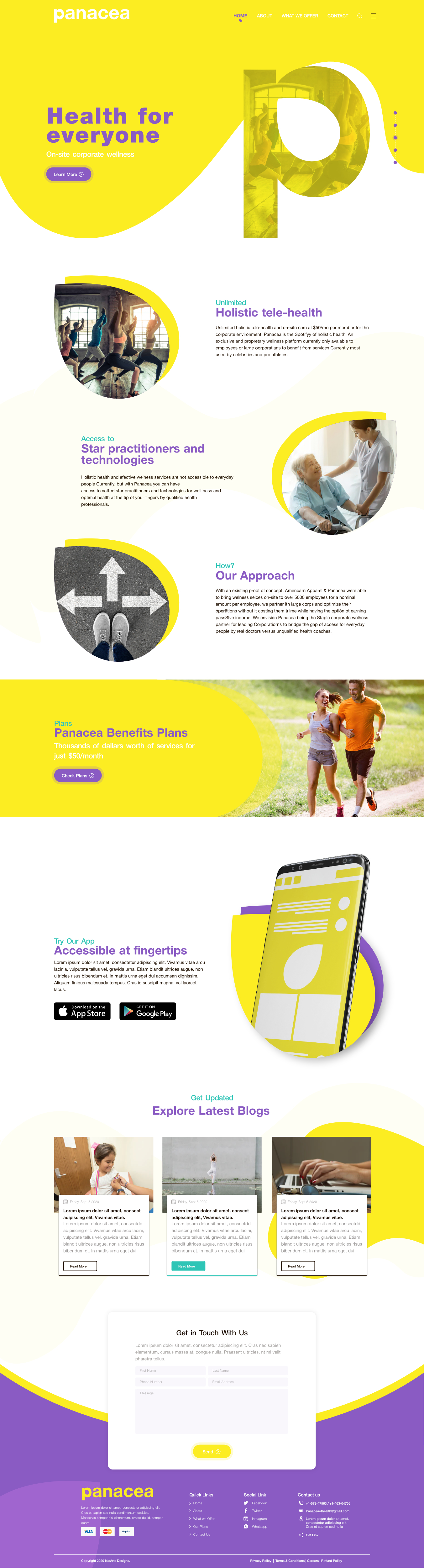 Web Design by Isle.arts?? for this project | Design #25649847