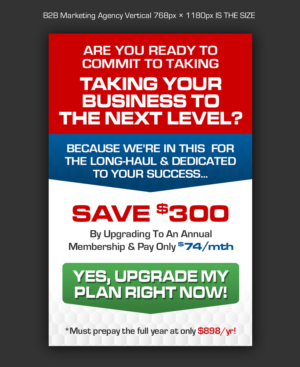 Banner Ad Design by ARTOGRAPHY for Shane | Design: #25493736