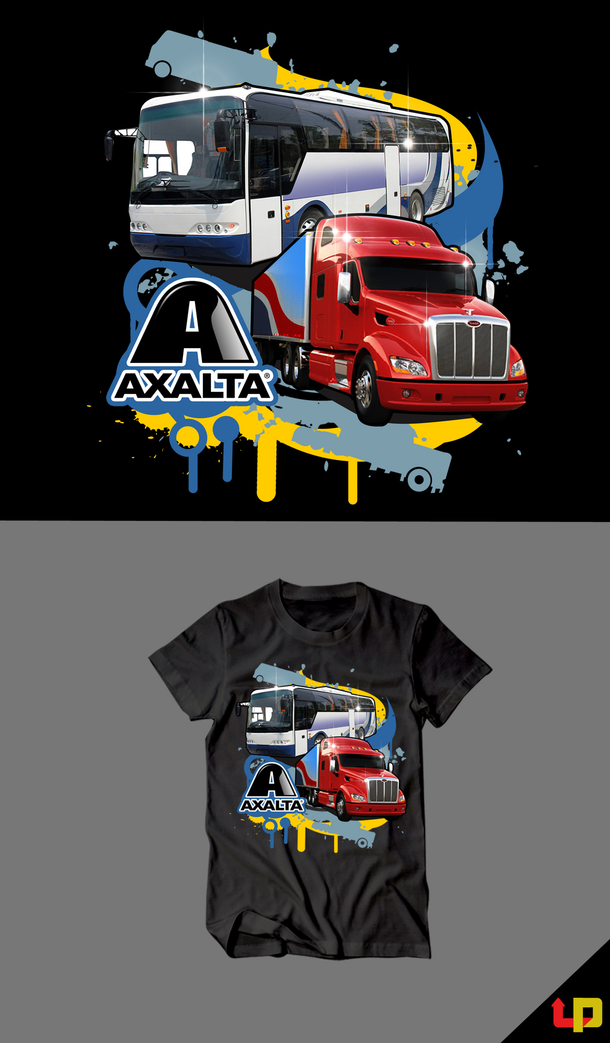 T-shirt Design by Uprinteez for Axalta Coating Systems | Design #25450391