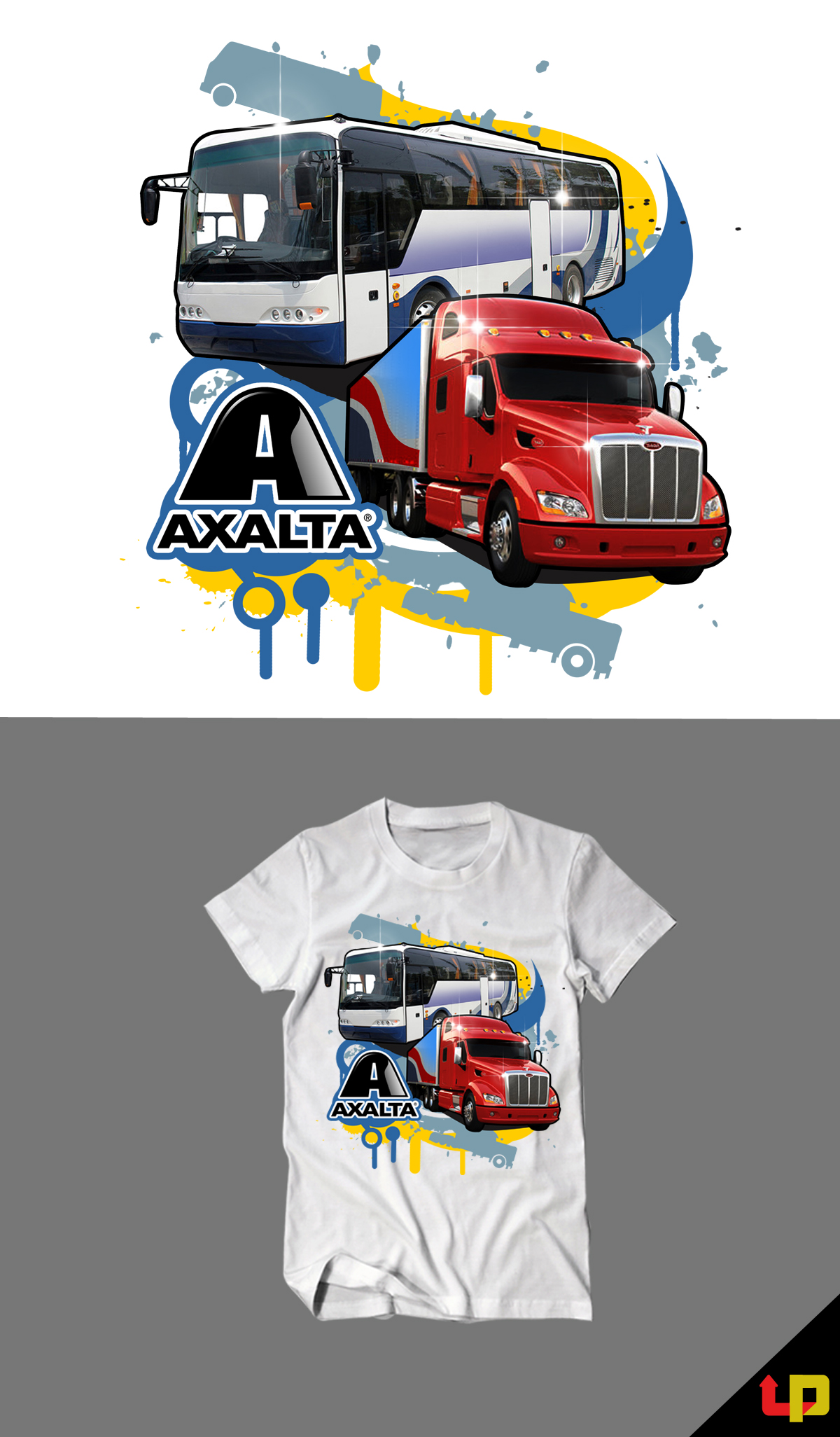 T-shirt Design by Uprinteez for Axalta Coating Systems | Design #25450392