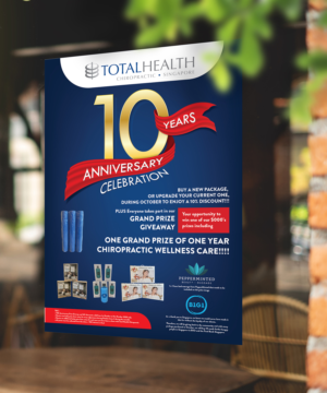 Poster-Design von Deziners Zone für Total Health Chiropractic Pte Ltd | Design: #25445258