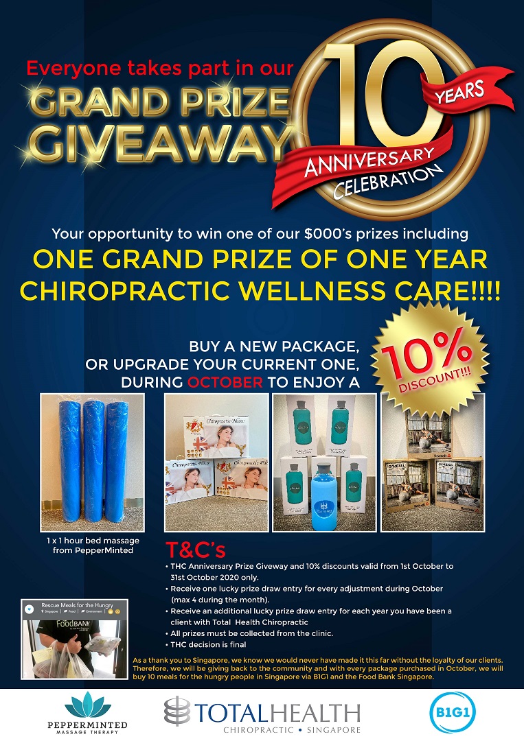 Diseño de Póster por vectoradics para Total Health Chiropractic Pte Ltd | Diseño #25477216