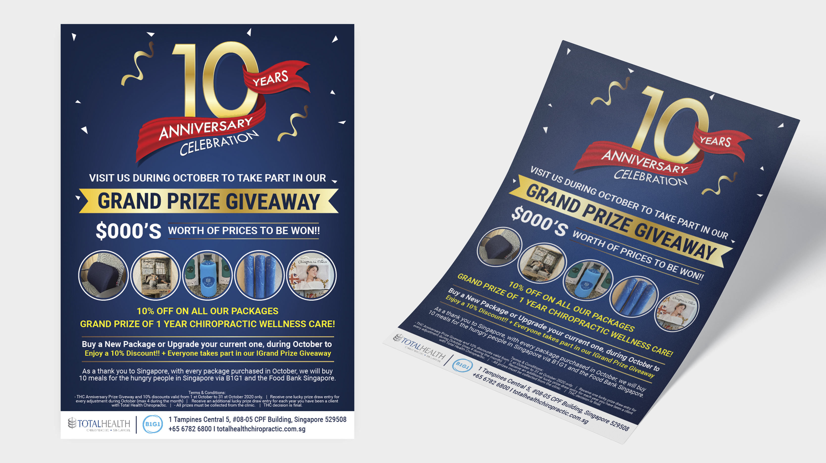 Design de Poster par Creative Chamber pour Total Health Chiropractic Pte Ltd | Design #25464185