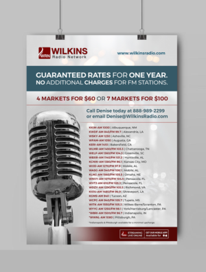 Design de Flyer par rug pour Wilkins Radio Network | Design : #25457782