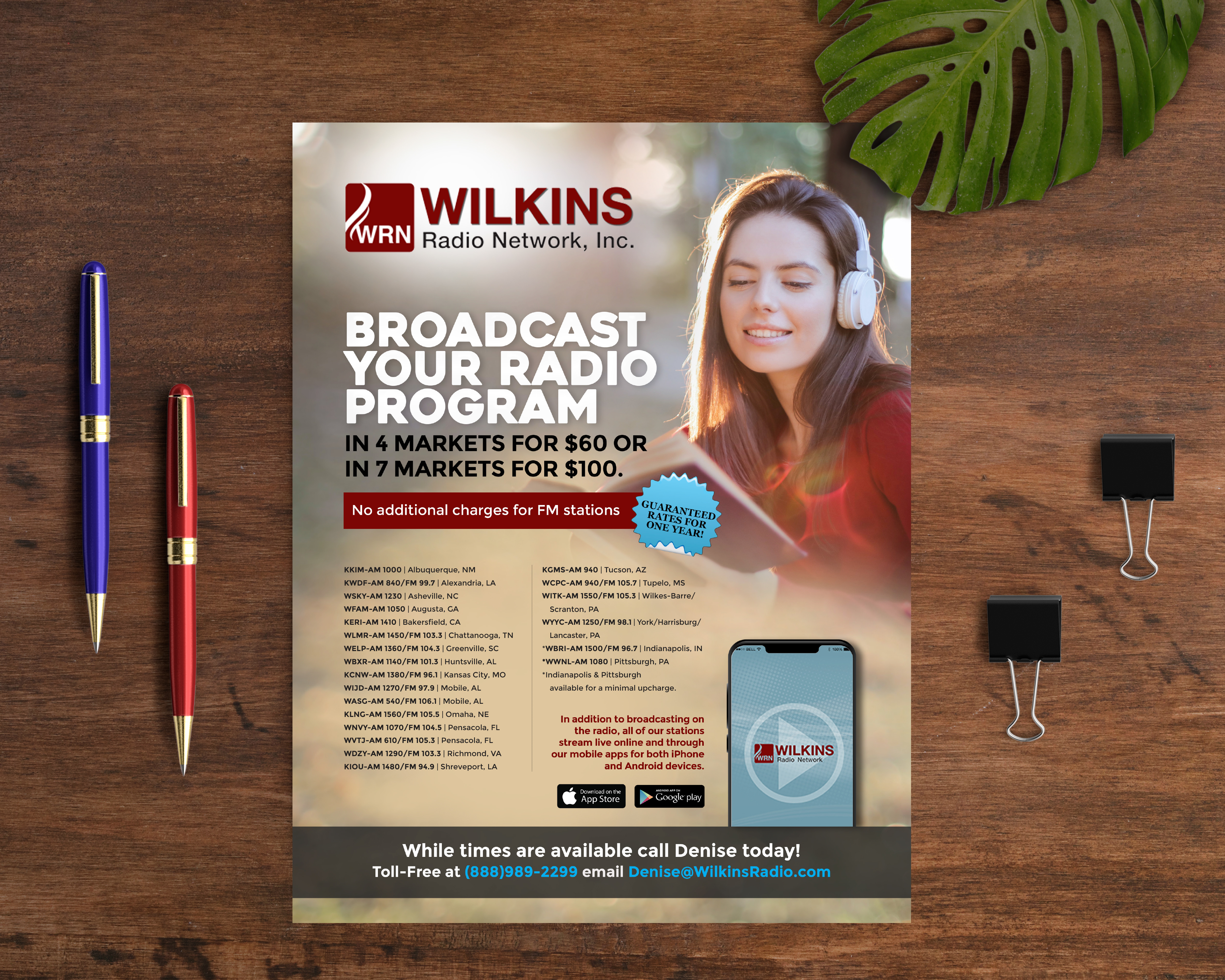 Flyer Design by SEBA DESIGN for Wilkins Radio Network | Design #25454083