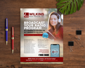 Design de Flyer par SEBA DESIGN pour Wilkins Radio Network | Design : #25459877