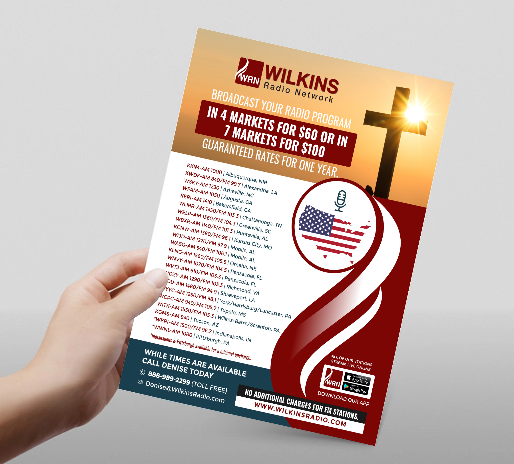Flyer Design by ecorokerz for Wilkins Radio Network | Design #25458002