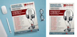 Diseño de Flyer por SAI DESIGNS para Wilkins Radio Network | Diseño: #25452554
