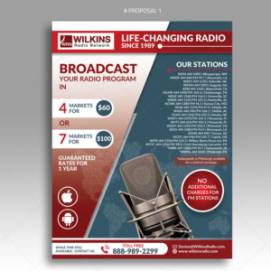 Special offer for Christian Radio Broadcasting | Flyer-Design von DA.