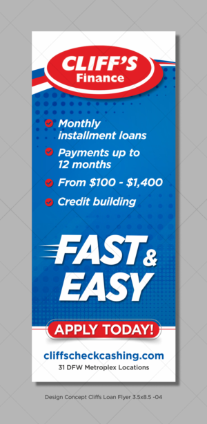 Help me design my in store poster to promote our Loan product! | Grafik-Design von D Creative