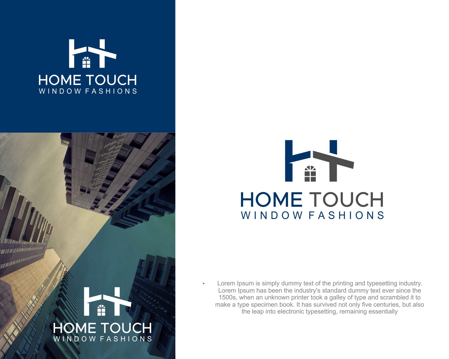 Logo-Design von SigmaStudio für Home Touch Window Fashions | Design #25450090
