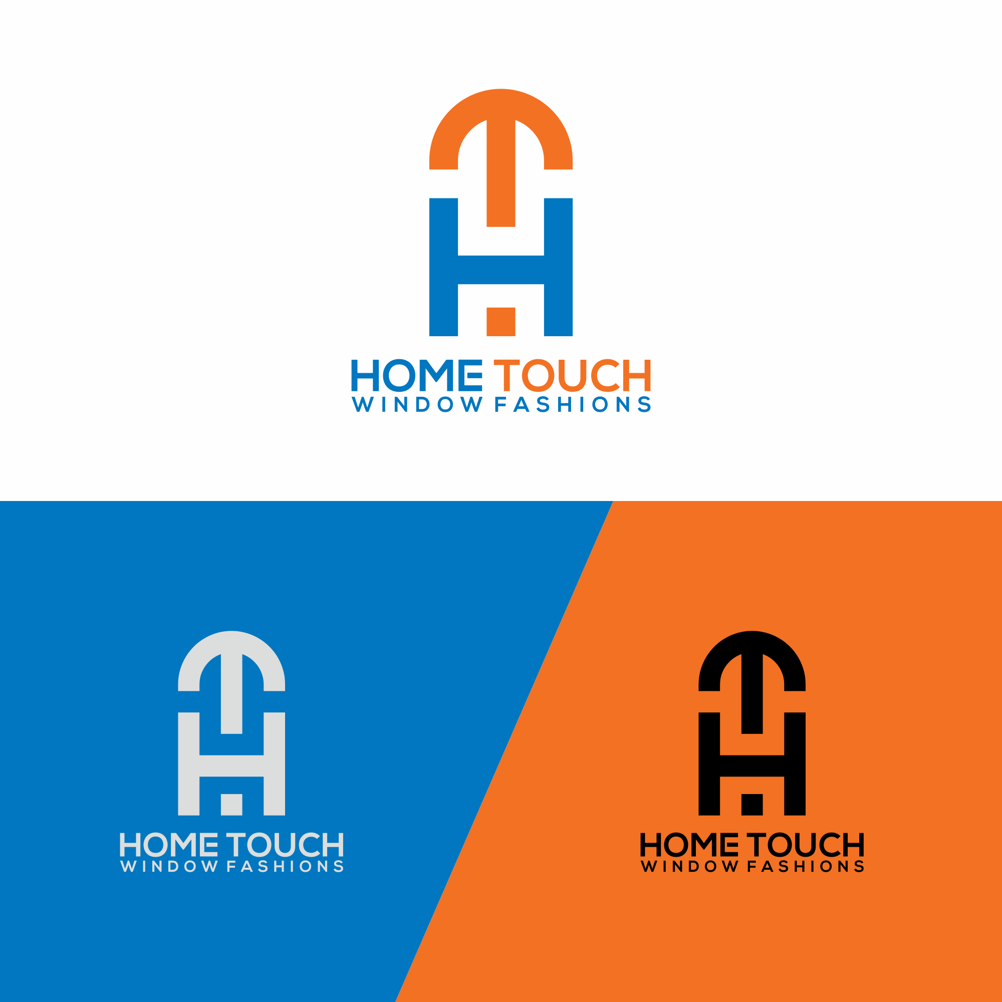 Logo Design by Cah RE 2 for Home Touch Window Fashions | Design #25447923