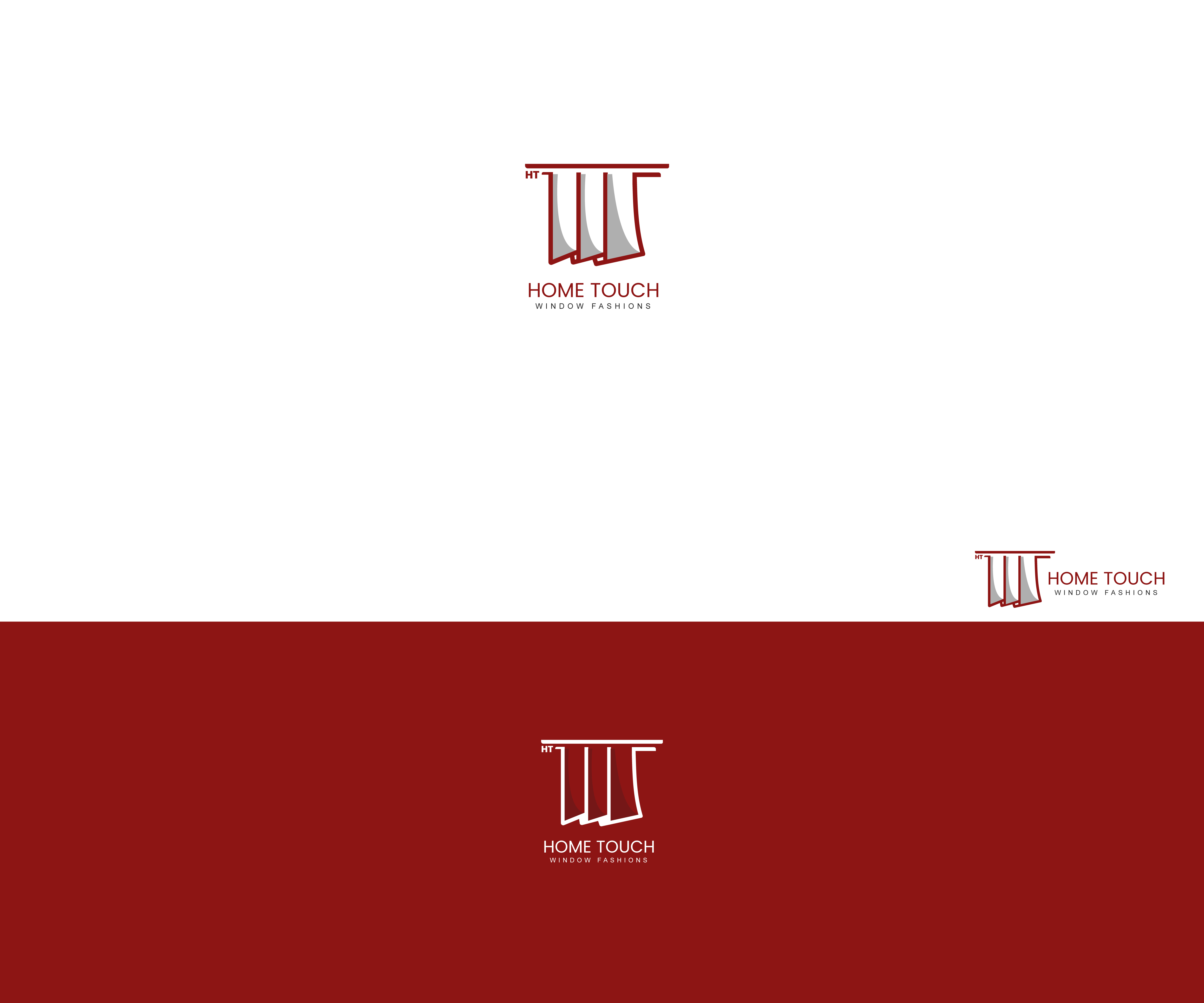 Logo-Design von Nahom Shiferaw für Home Touch Window Fashions | Design #25449465