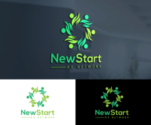NewStart Rx Network | Logo Design by BabAgori