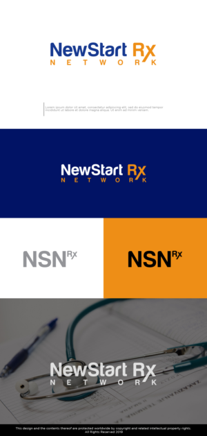 NewStart Rx Network | Logo Design by Kim Ji