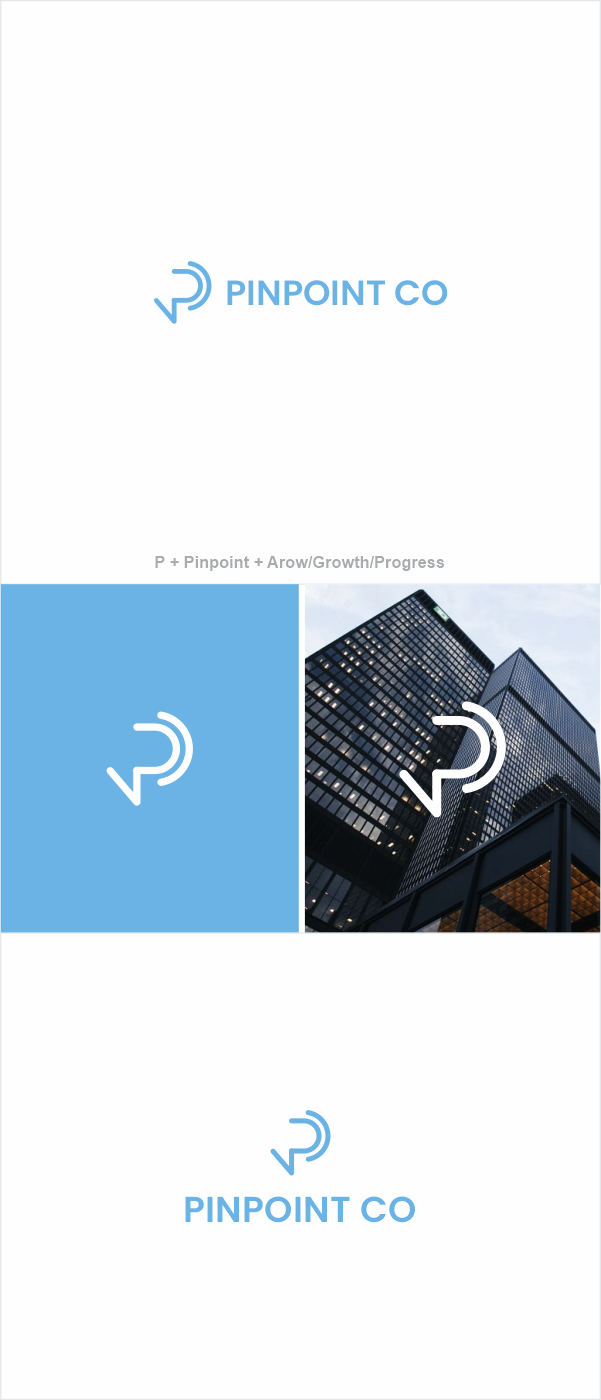 Logo Design by Naavyd for PinPoint Co | Design #25491587