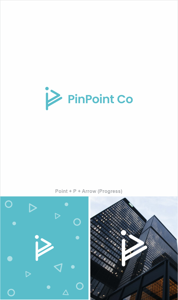 Logo Design by Naavyd for PinPoint Co | Design #25491590