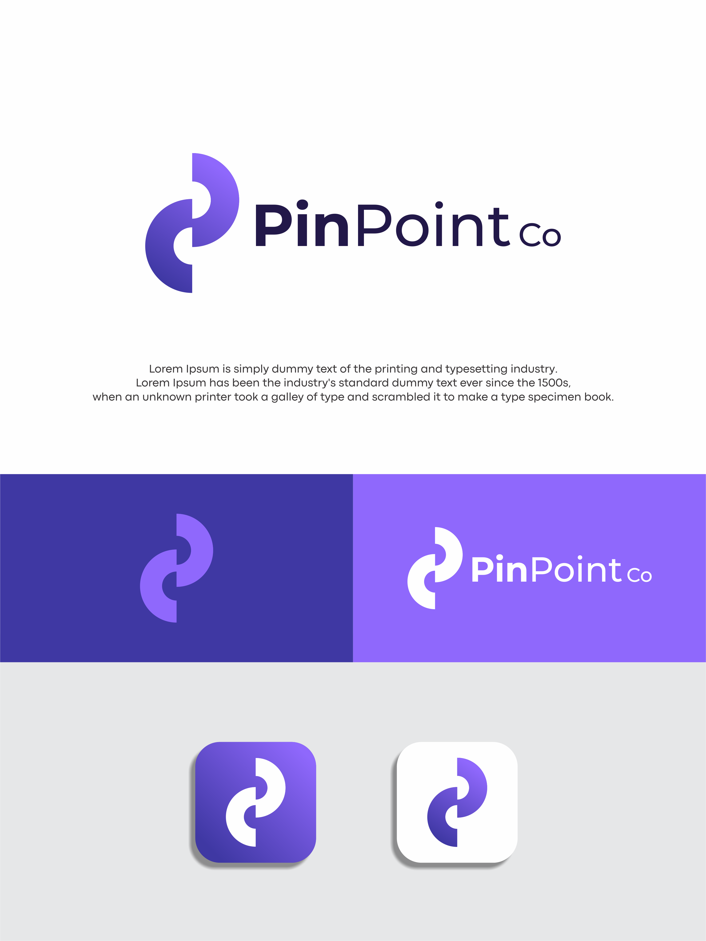 Logo Design by soriyeee for PinPoint Co | Design #25498289