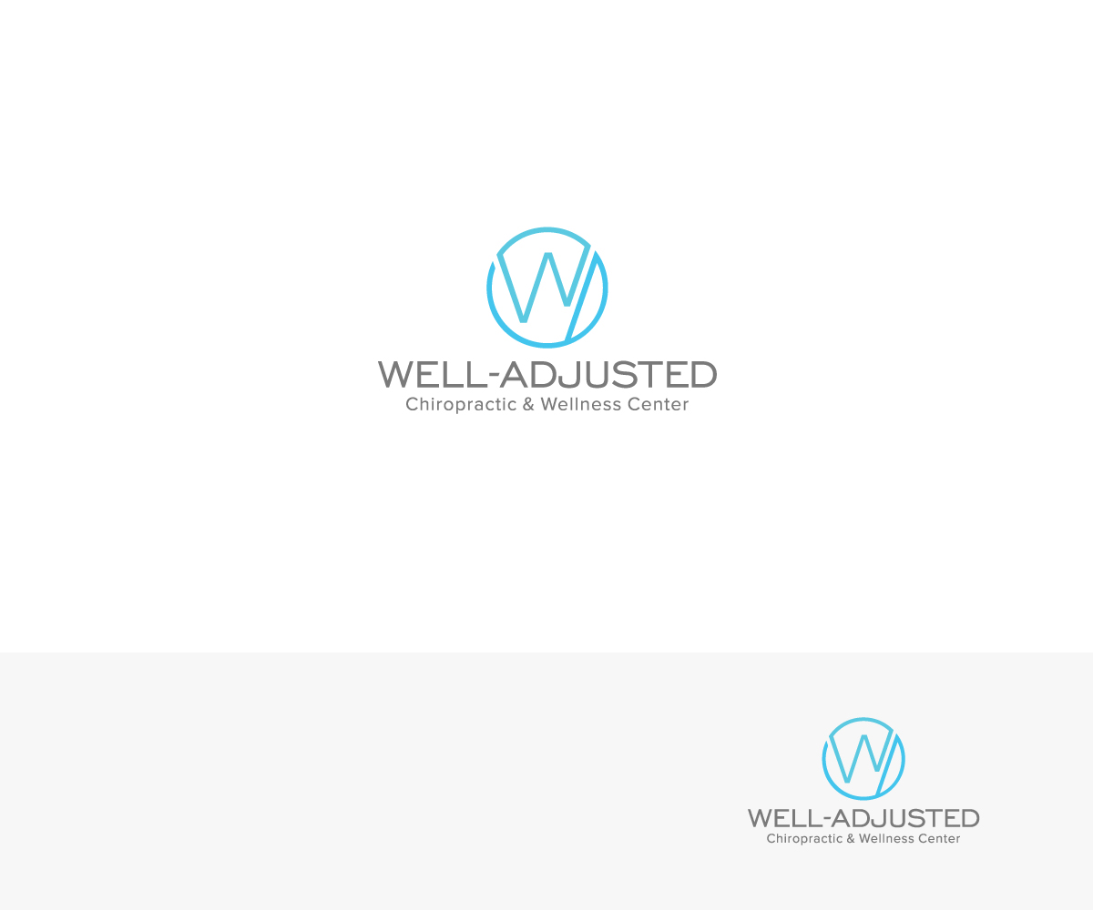 Logo Design by aglaronde23 for Well-Adjusted Chiropractic and Wellness Clinic | Design #25455100