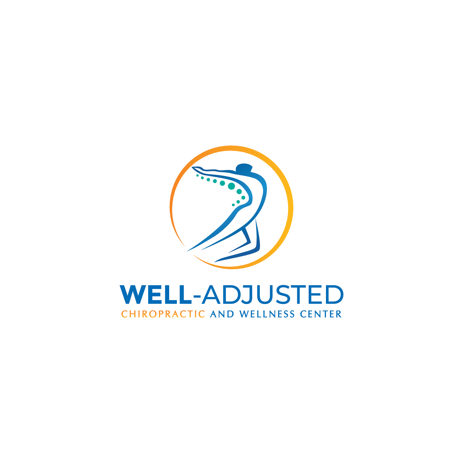 Logo Design by LAXMI DESIGNHUB for Well-Adjusted Chiropractic and Wellness Clinic | Design #25459642