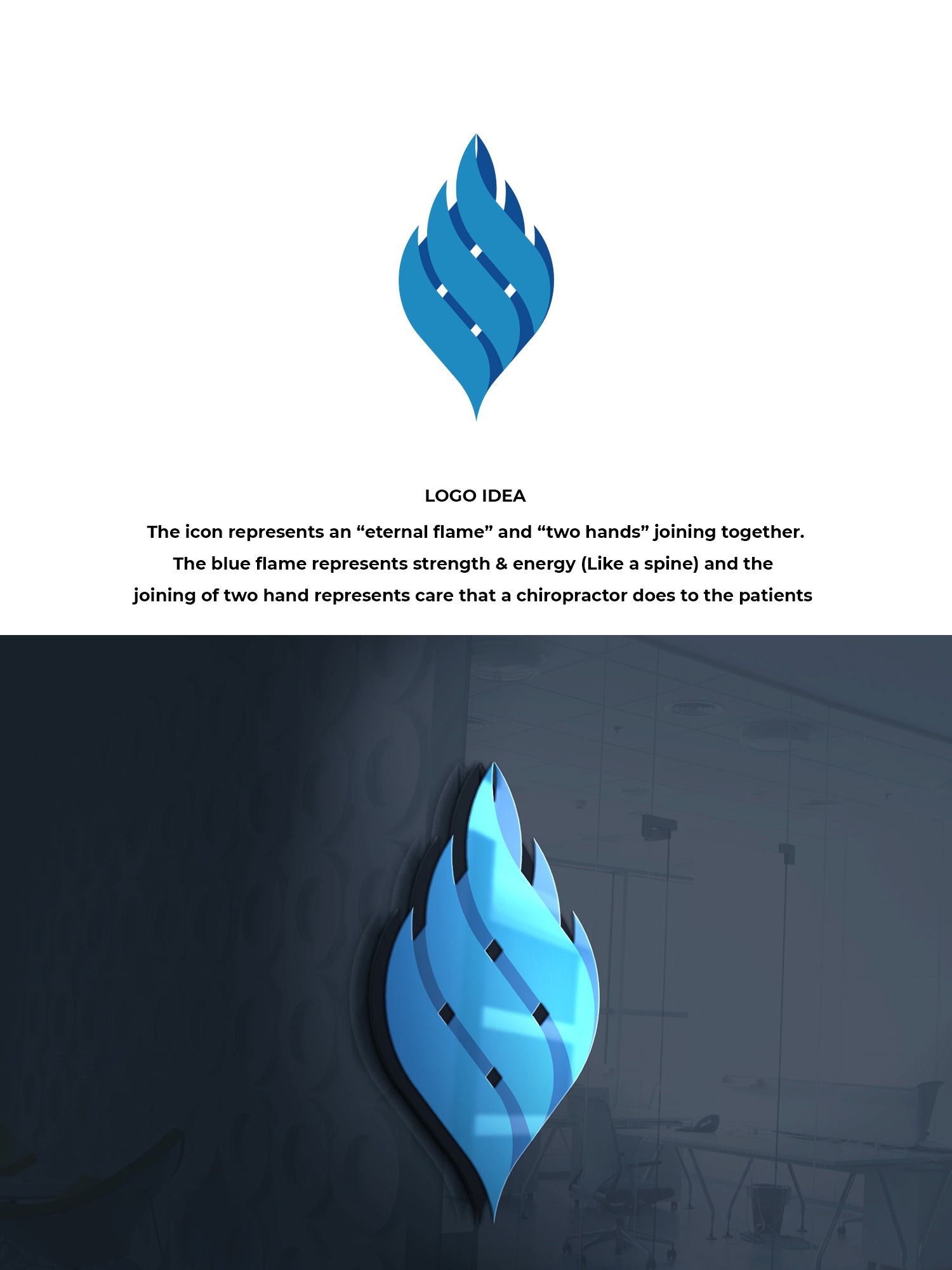 Logo Design by Arun 25 for Well-Adjusted Chiropractic and Wellness Clinic | Design #25450850