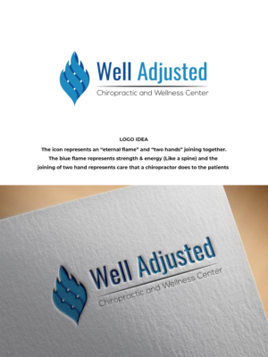 Logo Design by Arun 25 for Well-Adjusted Chiropractic and Wellness Clinic | Design: #25452007