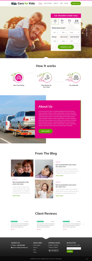 Web Design by pb for this project | Design: #25453361