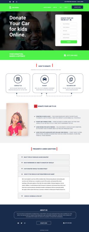 Web Design by fatima.t for this project | Design #25460339