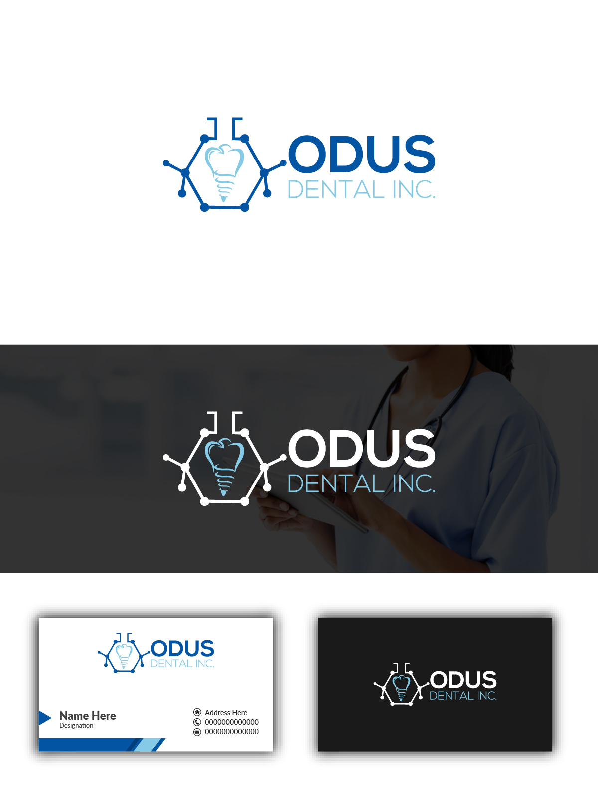 Diseño Gráfico por Deziners Zone para ODUS Dental Services Inc. | Diseño #25504709
