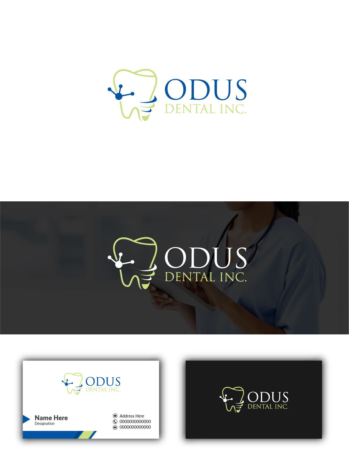 Graphic Design by Deziners Zone for ODUS Dental Services Inc. | Design #25541396