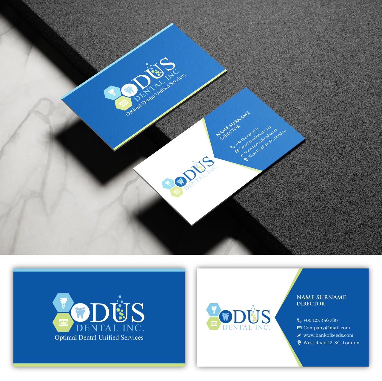 Graphic Design by Fusionex Studio for ODUS Dental Services Inc. | Design #25474773