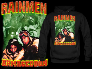 BOOTLEG / VINTAGE RAP SHIRTS SIMPLE ON BLACK HOODIE | Diseño de Camiseta por Falih A