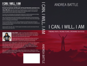 I Can I Will I Am: Finding Faith, Facing Fears, Speaking Success | Design de Couverture de Livre par CreaTVIT