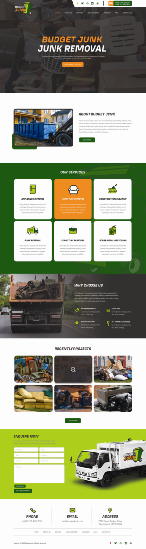 Diseño Web por bdesigner9 para este proyecto | Diseño #25453711