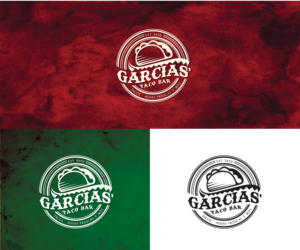Garcias' Taco Bar EST 2020 - TACOS - AGUAS FRESCAS Y MÁS | Logo Design by FourtuneDesign