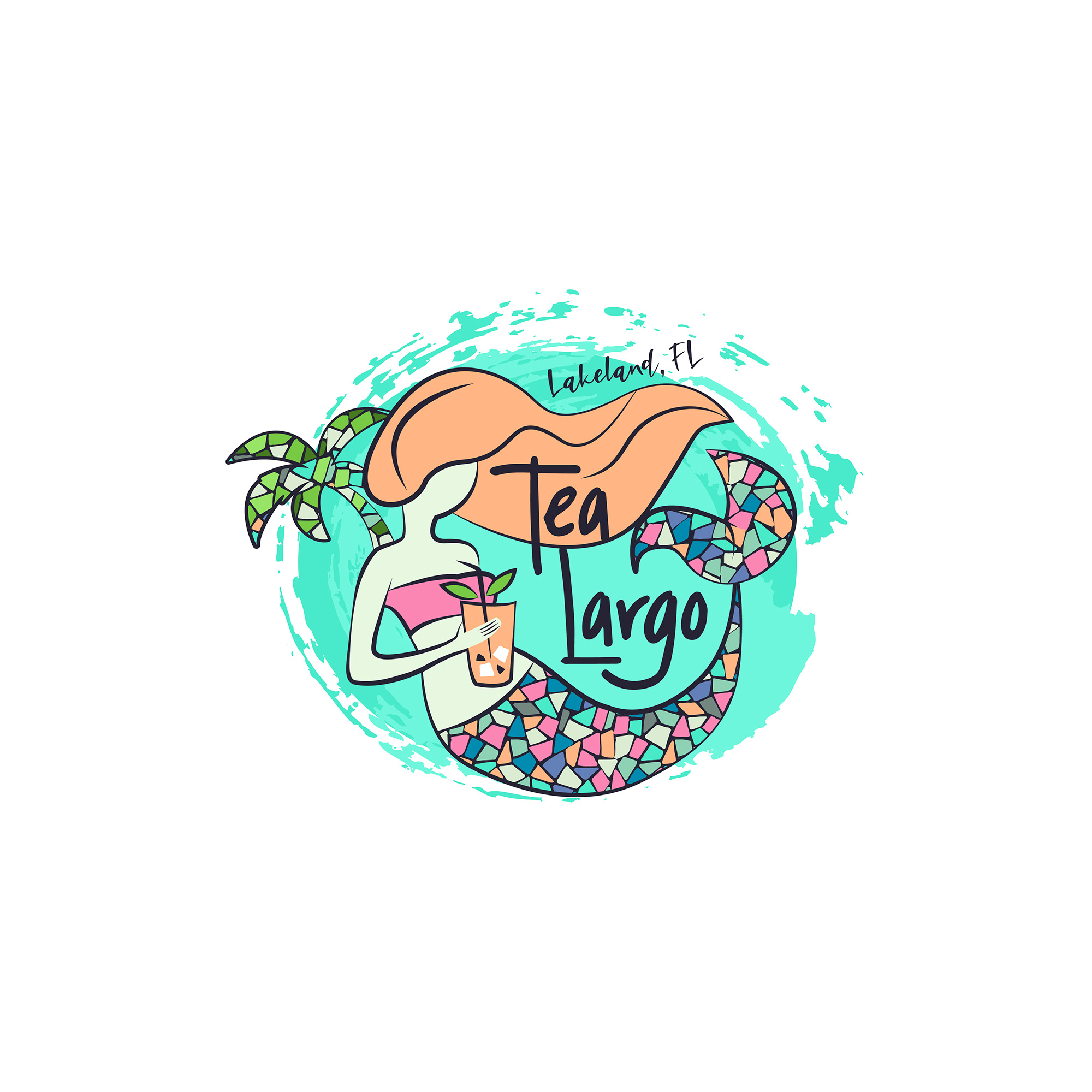 Logo Design by RoundYellow for Tea Largo | Design #25461972